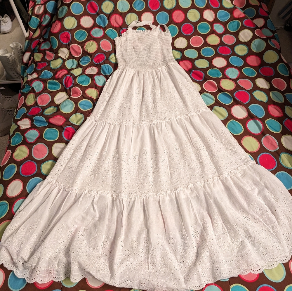 White dress
